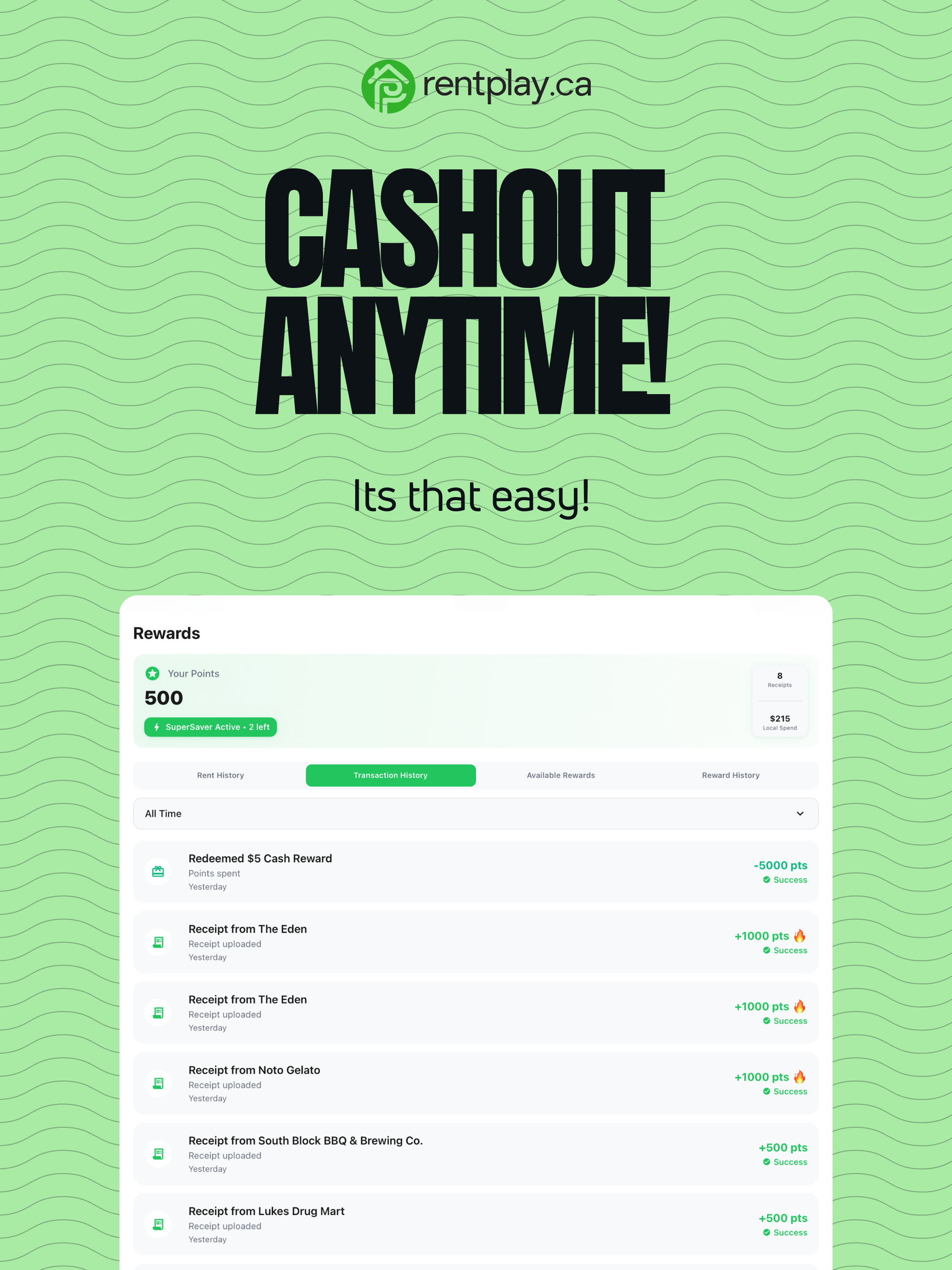 RentPlay App Screen 3
